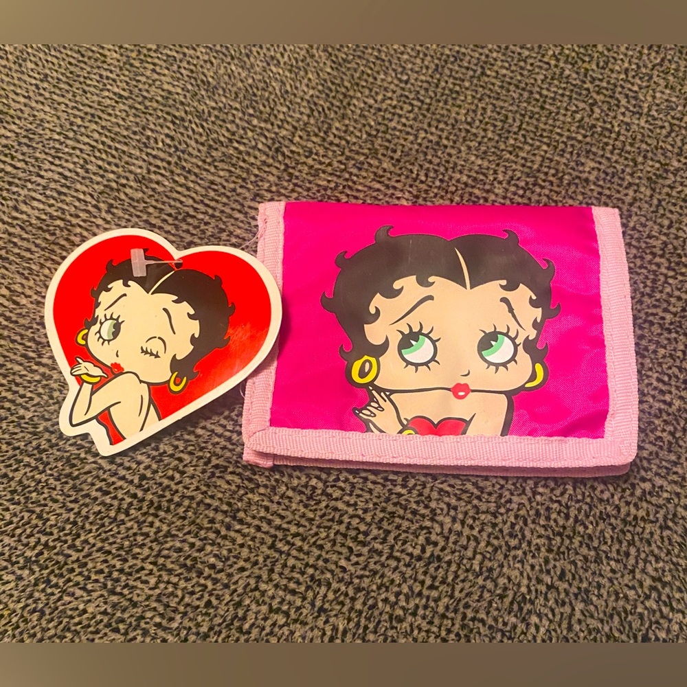 Betty Boop Pink Wallet